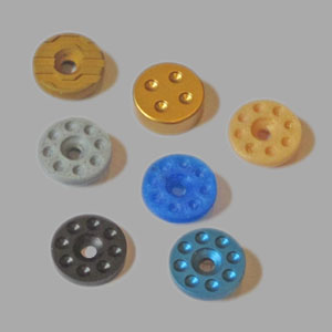 Button Prototypes with OR3GUN Gold Dust